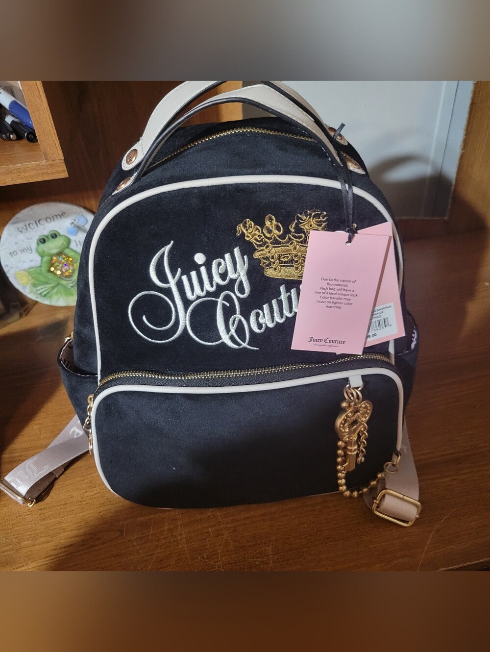 Juicy Couture The Key To Juicy Liquorice Backpack